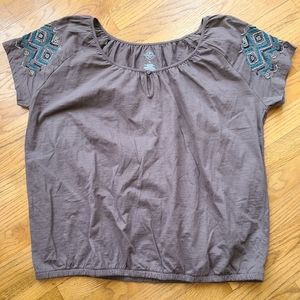 St. John's Bay Women's Short Sleeve Top